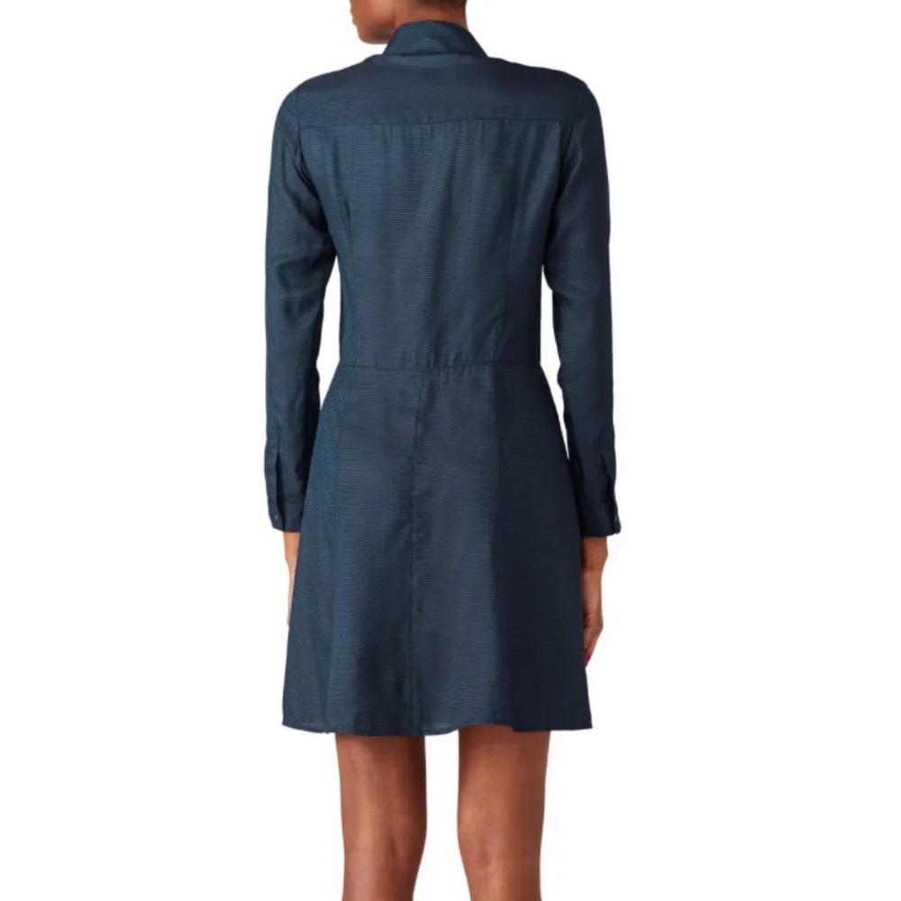Scotch and Soda Navy Shirtdress - Picture 2 of 5